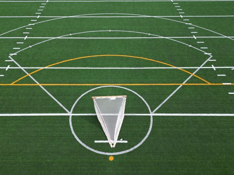 Artificial turf job in the Highland Park neighborhood of Des Moines