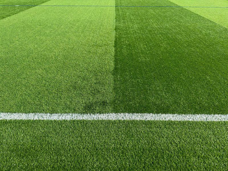 Artificial turf job in the Ingersoll Park neighborhood of Des Moines